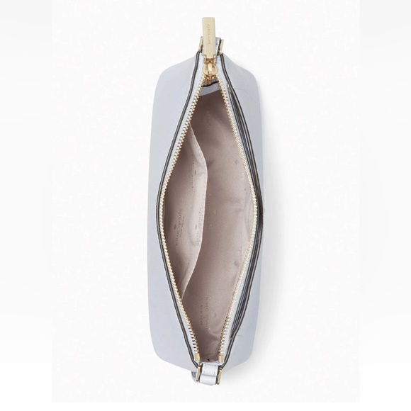 New Kate Spade Harlow Pebble Leather Crossbody Taro Milk - Picture 4 of 4